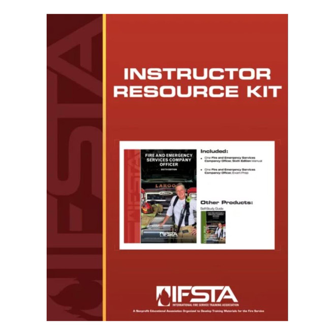 Instructor Resource Kit for IFSTA Fire and Emergency Services Company Officer, 6th Edition 36648 IFSTA at Curtis - Tools for Heroes