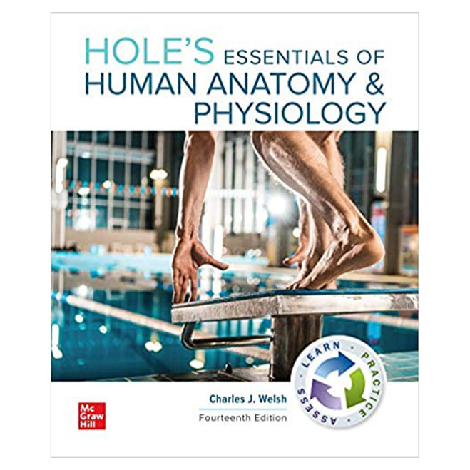 Hole's Essentials of Human Anatomy & Physiology, 14th Edition Hardbound 1653-14HB MCGRAW at Curtis - Tools for Heroes