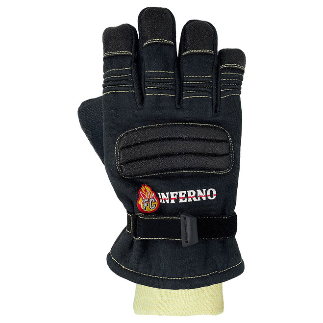 FireCraft Inferno Glove - Wristlet, top of hand view