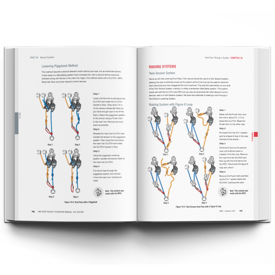 CMC Rope Rescue Technician Manual 6th Edition Curtis Tools for Heroes