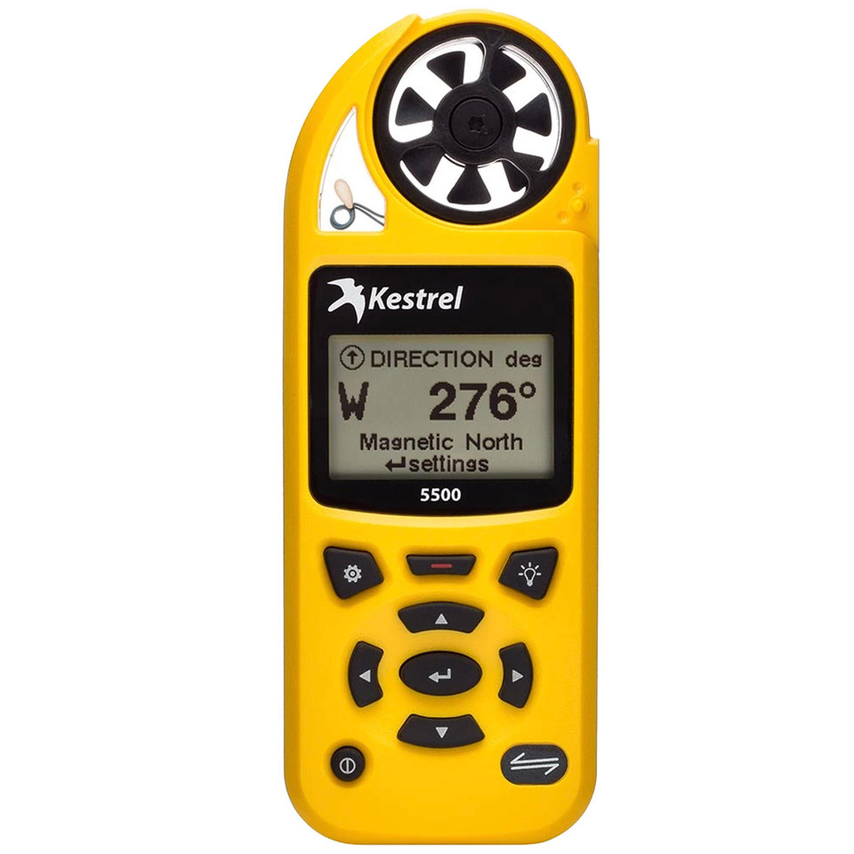 Kestrel 5500FW Orange Fire Weather Meter Pro with Link Curtis Tools
