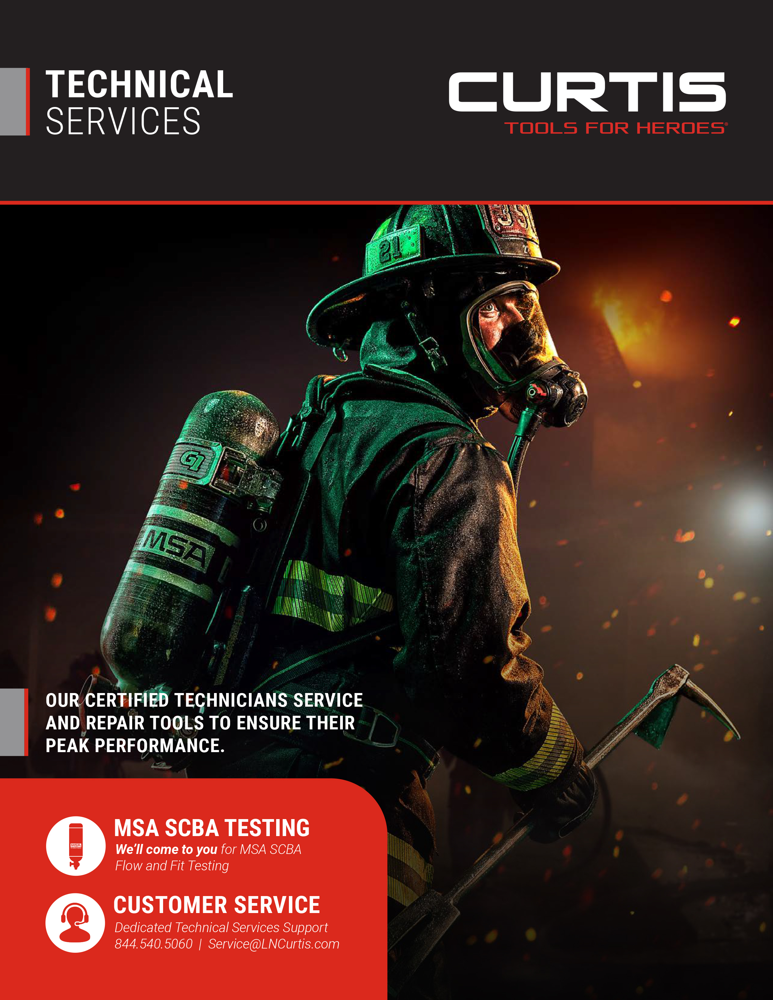 Cover - Technical Services Line Card