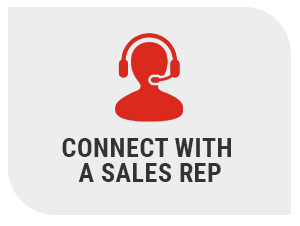 Connect with a sales rep button