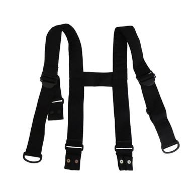 Globe Padded H-Back Ripcord Suspenders