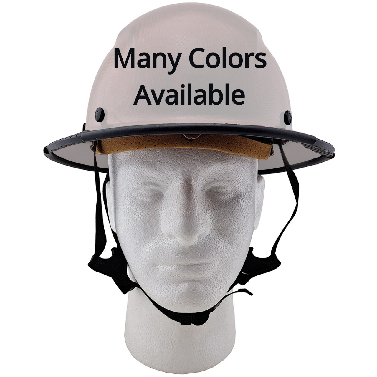 DAX Fiberglass Composite Hard Hat | Full Brim w/ Chin Strap | Tasco ...