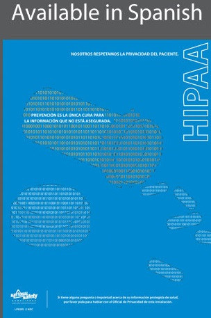 HIPAA Medical Poster - SPANISH