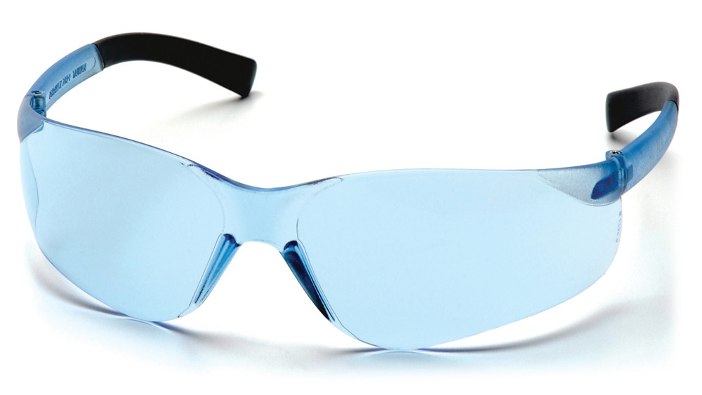 Pyramex Mini Ztek Safety Glasses w/ Light Blue Lens