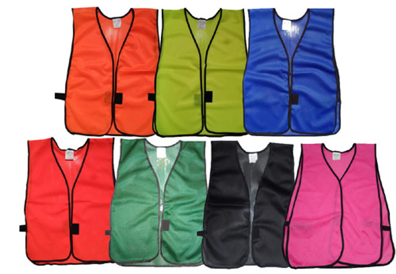 Mesh Safety Vests | Lightweight Colorful Safety Vests