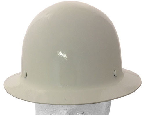 MSA Skullgard Full Brim Hard Hat White with FasTrac suspension