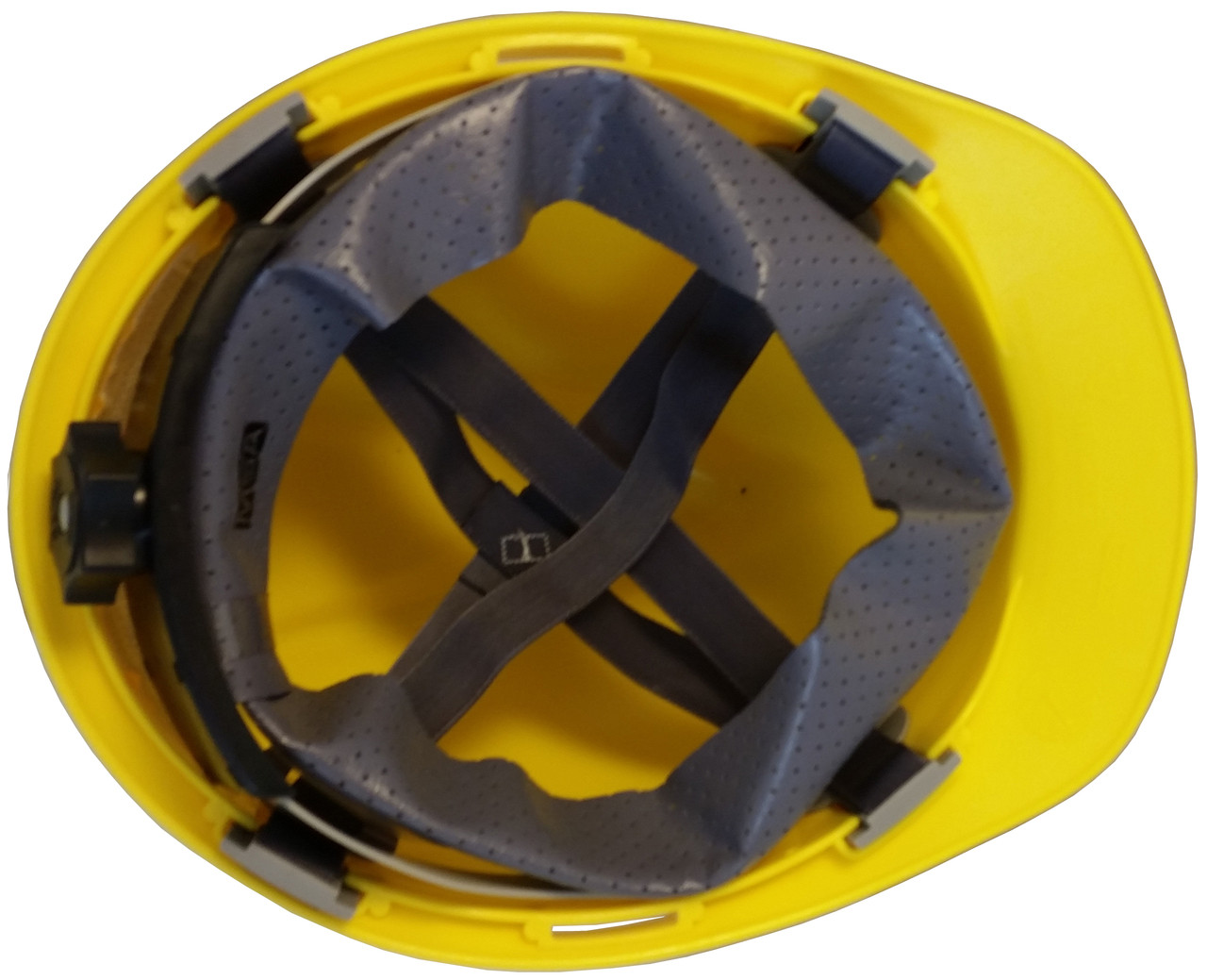 MSA VGard Cap Style Hard Hats w/ Swing Suspensions Yellow