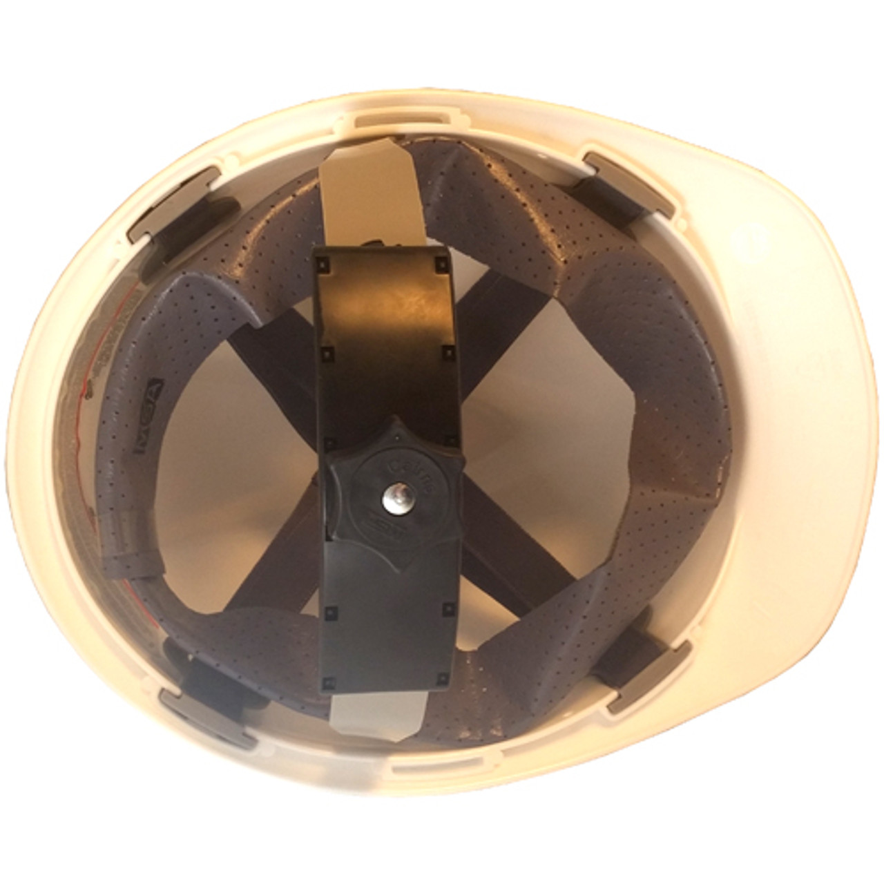 MSA VGard Cap Style Hard Hats w/ Swing Suspensions White