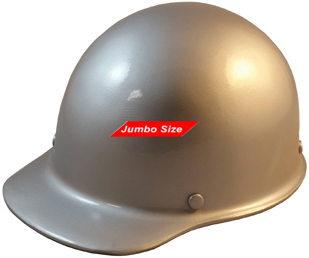 MSA Skullgard Jumbo Size Cap Style Hard Hats Staz On Suspensions