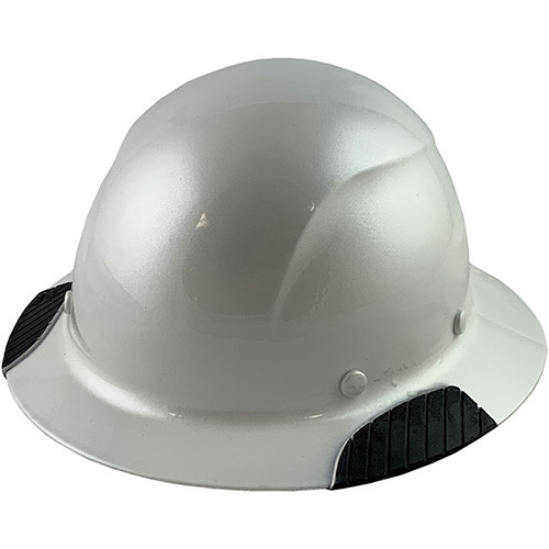 Lift DAX FIFTY50 Full Brim Carbon Fiber Hard Hat - Orange/Black