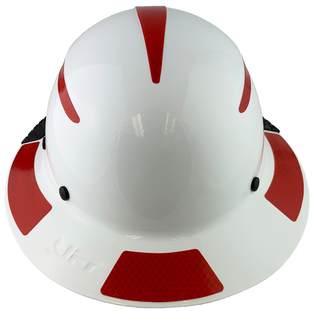 DAX Lift Reflective Decal Kit For Hard Hats - Red, Lift Safety HDRD-20RD