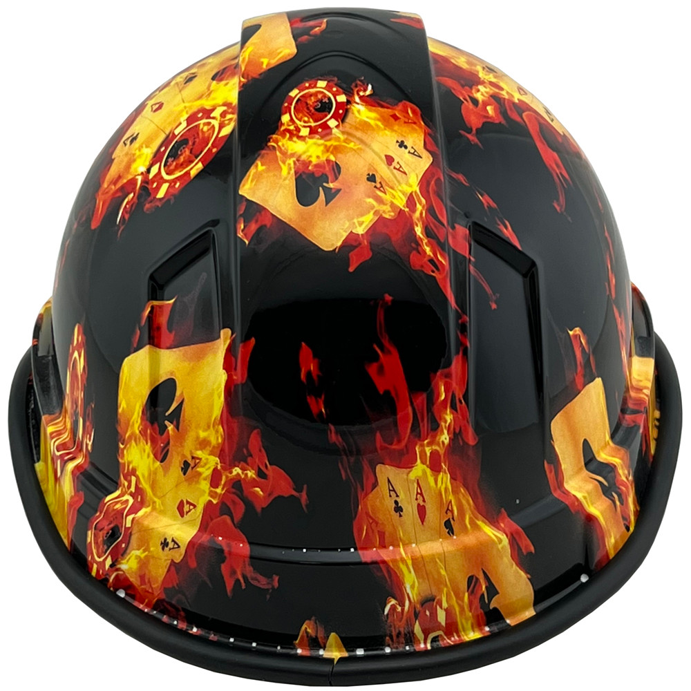 Flaming Aces Design Cap Style Hydro Dipped Hard Hats Buy Online at T