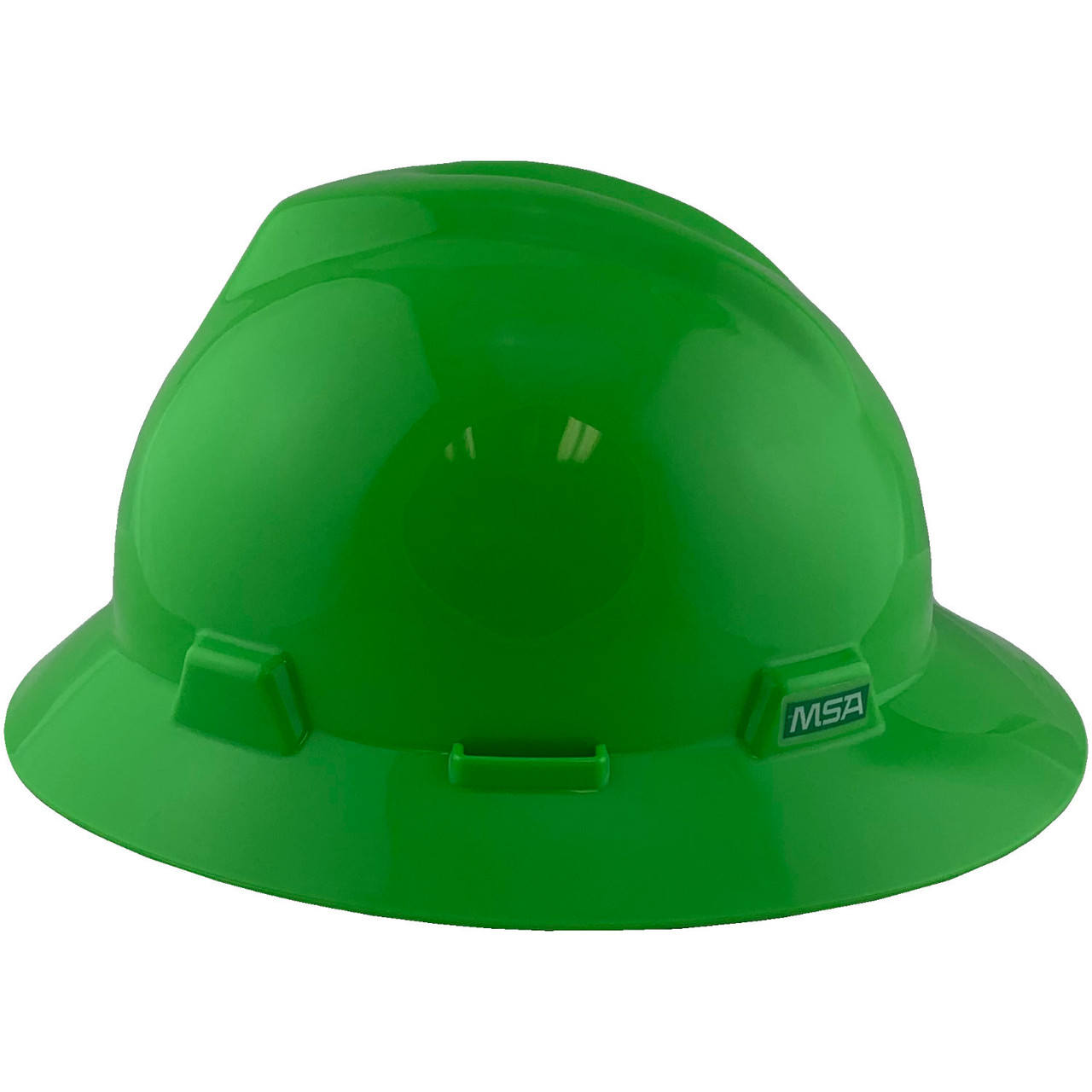 MSA® Safety V-Gard Full Brim Hard Hat - Fas-Trac Suspension - 475366 MSA® Safety V-Gard Full Brim Hard Hat - Fas-Trac Suspension - 475366