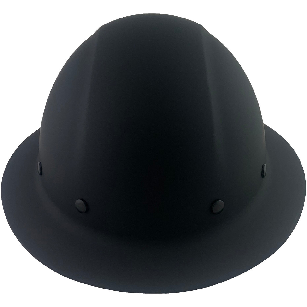 Dynamic Wolfjaw Full Brim Fiberglass Hard Hat Black Texas America