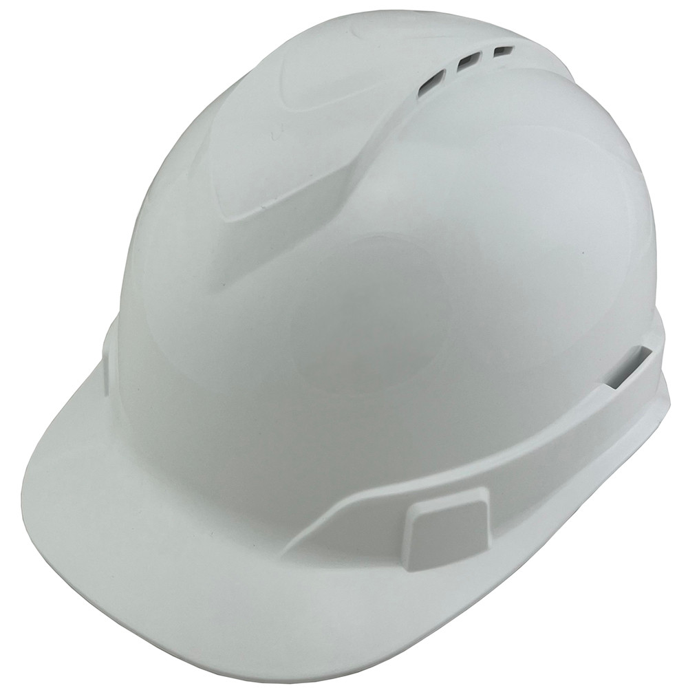 Pyramex Ridgeline White Vented Cap Style Hard Hats T.A.S.C.O.