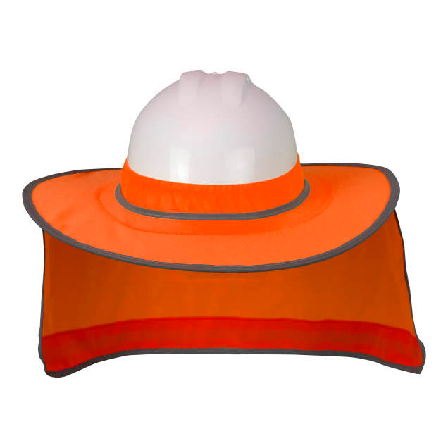 Radians Collapsible Hard Hat Shade HiViz Orange