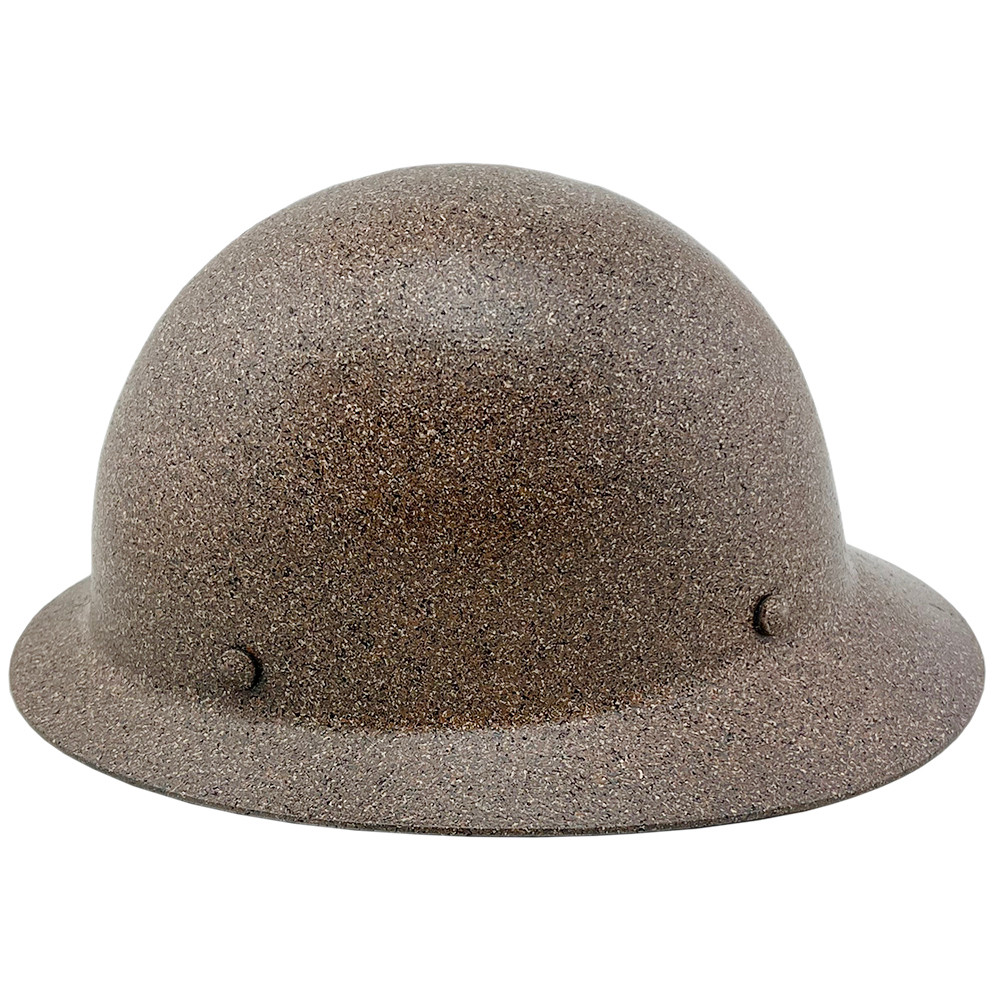 MSA Skullgard Full Brim Hard Hat with FasTrac III Ratchet Suspension