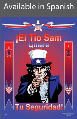 Uncle Sam Safety Poster in SPANISH  pic 1