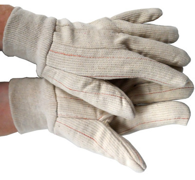 Double Palm Cotton/Polyester Polychord Gloves  Pic 1