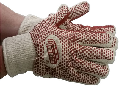 MCR Red Brick Hot Mill Gloves Pic 1