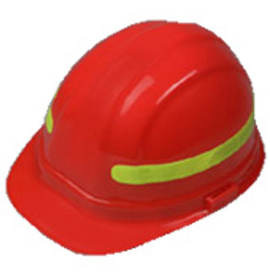 Lime 360 Degree Wrap Around Sticker for Hard Hats Pic 1