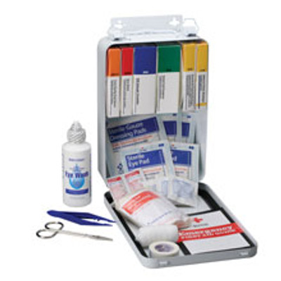 Vehicle First Aid Kit ~ 94 Piece - Metal Case