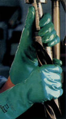 Edmont Sol-Vex Nitrile Glove (22 Mil, Unlined 18 inch) Pic 1