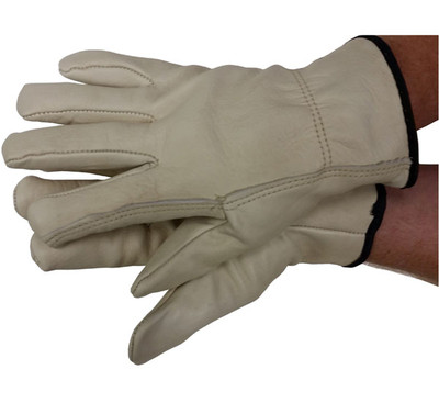 Premium Cowhide Driver with Thermal Lining Gloves Pic 1