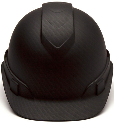 Pyramex Ridgeline Vented Cap Style Hard Hat with Black Graphite Pattern 