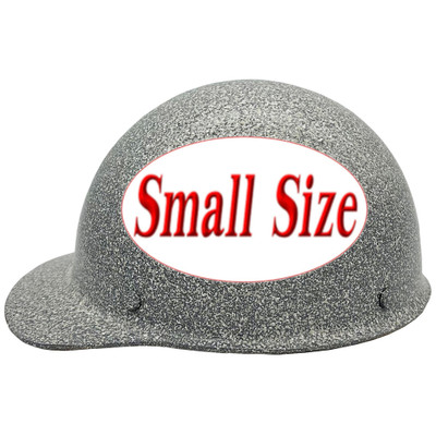 MSA Skullgard (SMALL SIZE) Cap Style Hard Hats with Ratchet Suspension Textured Stone - Left