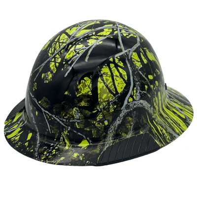 Toxic Design Full Brim Hydro Dipped Hard Hats | Buy Online