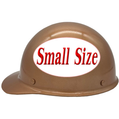 MSA Skullgard (SMALL SHELL) Cap Style Hard Hats with Ratchet Suspension Copper - Left