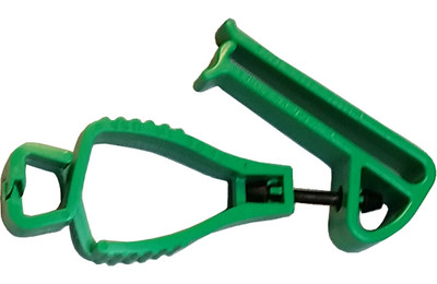 Glove Clip Utility Guard Green Color Pic 2