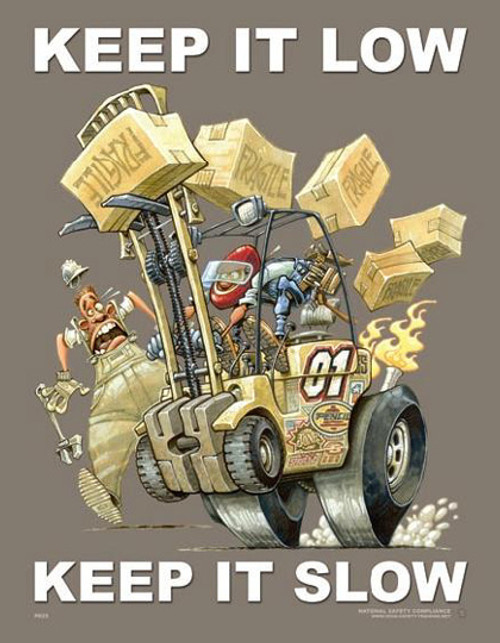 Driving & Forklift Safety Posters