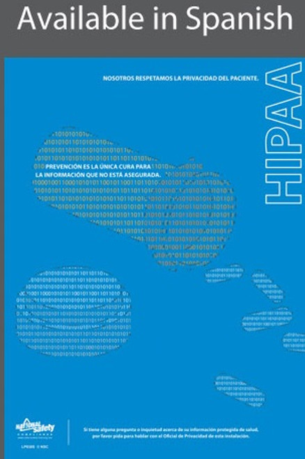 HIPAA Medical Poster in SPANISH  pic 1