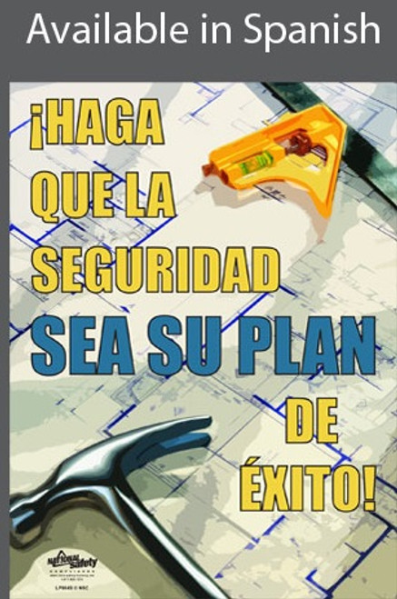 Blueprint for Success Safety Posters in SPANISH  pic 1