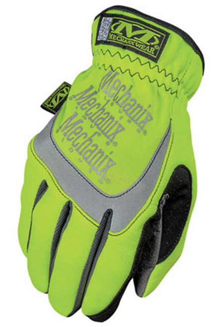 Mechanix Fast Fit Hi Viz Yellow Gloves, Part # SFF-91 pic 2