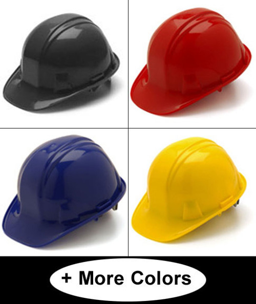 Pyramex 4 Point Cap Style Hard Hats All Colors