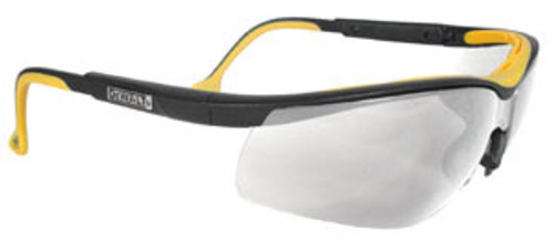 DeWALT High Perfomance ~ Dual Injected Rubber Glasses ~ Clear Lens