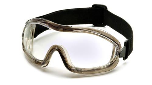 Pyramex Capstone ~ Low Profile Goggles ~ Clear Lens