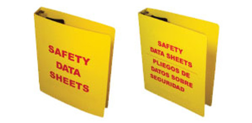 3 Inch MSDS Binders English Language Pic 1