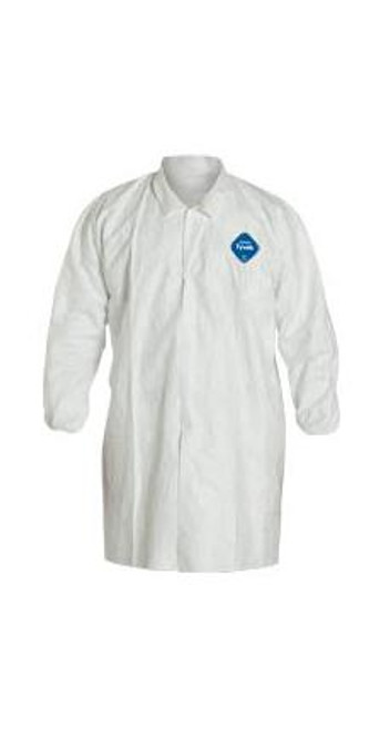 Tyvek Lab Coats Plain Lab Coats (30 per case)  pic 1