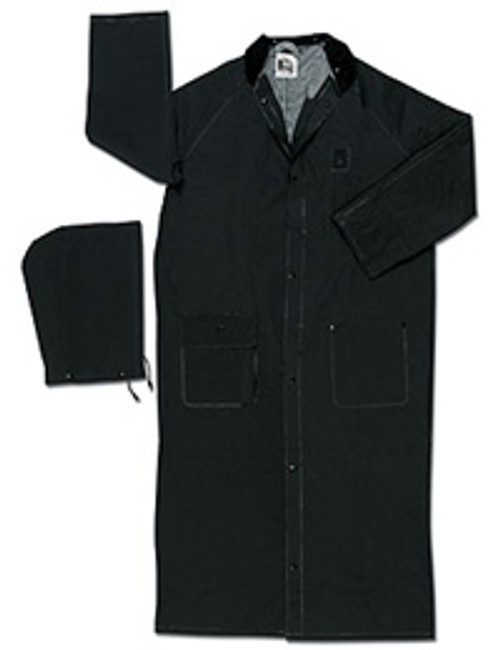 MCR Classic Plus BLACK FR 60 Inch Raincoats   pic 1