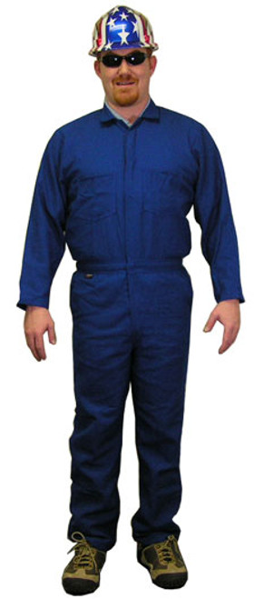 Nomex IIIA Royal Blue Flame Resistant Coveralls  pic 1