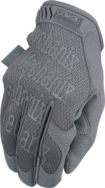 Mechanix Original Glove Wolf Grey Color -  Back Side View