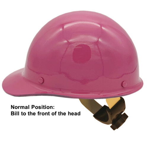 Skullgard Cap Style With Swing Suspension Hot Pink - Swing Suspension in Normal Position