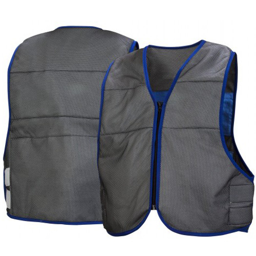 Pyramex Cooling Vest Series - Class 2 Gray Safety Vests (CV100)